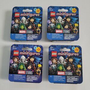 4 x LEGO Marvel Series 2 Minifigures, retired 71039, brand new sealed